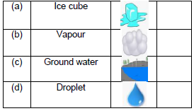 CBSE Class 1 GK Water Worksheet Set A4