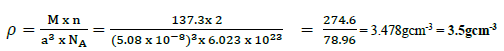 CBSE Class 12 Chemistry Solid State Important Questions and Answers Equation10