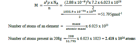 CBSE Class 12 Chemistry Solid State Important Questions and Answers Imag