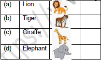 CBSE Class 2 English The Tiger and The Mosquito Worksheet Set A3