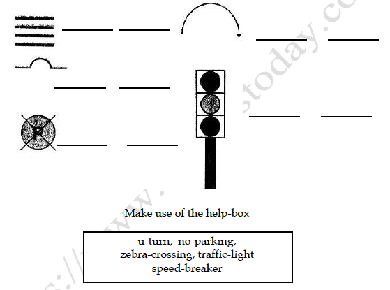 CBSE Class 3 English Practice Worksheet The Story of the Road Set A