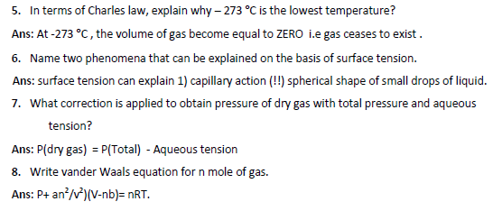 Class 11 Chemistry States of Matter Structure Exam Questions2