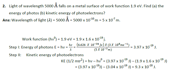 Class 11 Chemistry Structure of Atom Exam Questions-Q-Level-2-1