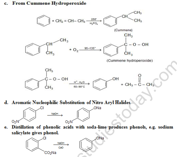 NEET Chemistry Alcohols Phenols and Ethers Revision Notes Reaction-8