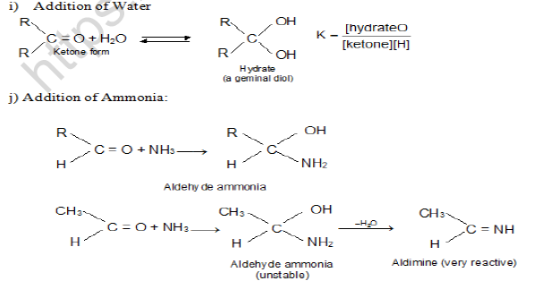 NEET Chemistry Aldehydes Ketones and Carboxylic Acid Revision Notes Reaction-14