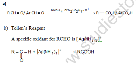 NEET Chemistry Aldehydes Ketones and Carboxylic Acid Revision Notes Reaction-16