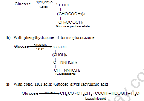 NEET Chemistry Biomolecules Revision Notes Reaction2