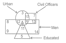 NTSE MAT Venn Diagram4