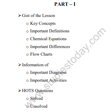 CBSE Class 10 Science HOTs Question Bank Set 2