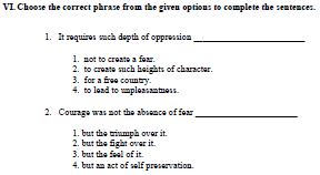 NTSE Sample Question Papers