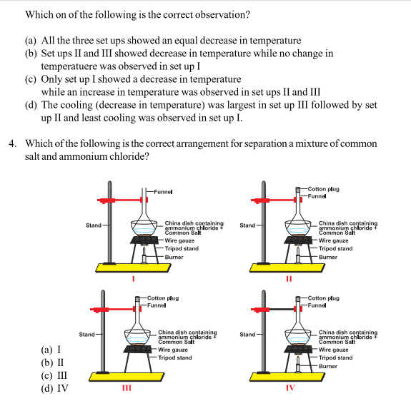 CBSE Class 10 Science MCQs Set 2, Multiple Choice Questions for Science
